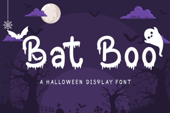 Bat Boo: The Spooky Display Font for Standout Business Branding