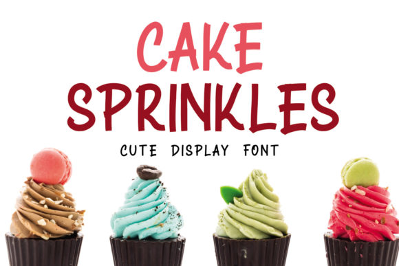 Cake Sprinkles Font: A Chic Display Typeface for Makers