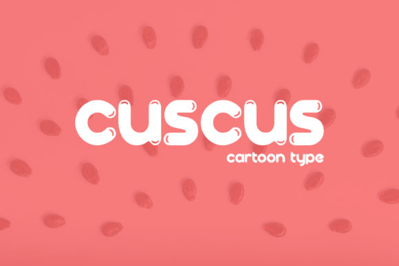 Cuscus: A Cute and Bubbly Font for Crafters