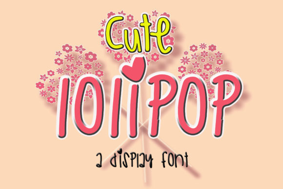 Cute Lolipop Font: A Handwritten Display Typeface for Web Design