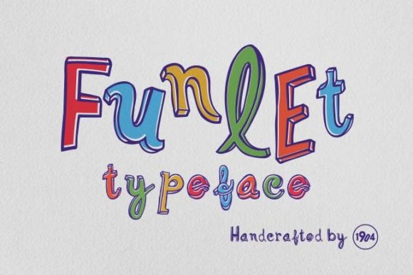 Funlet: The Neat Display Font for Modern Design