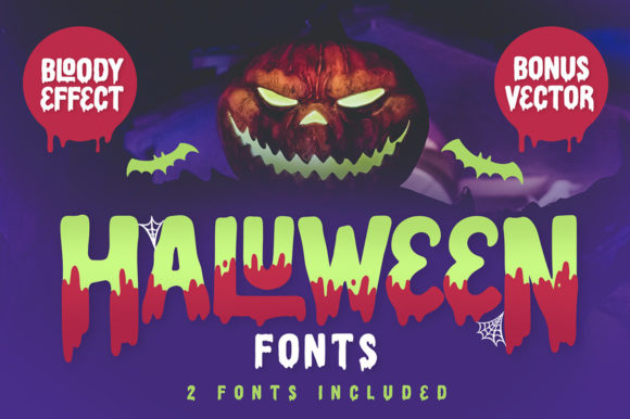 Haluween Display Font: Make Creative Party Ideas Stand Out