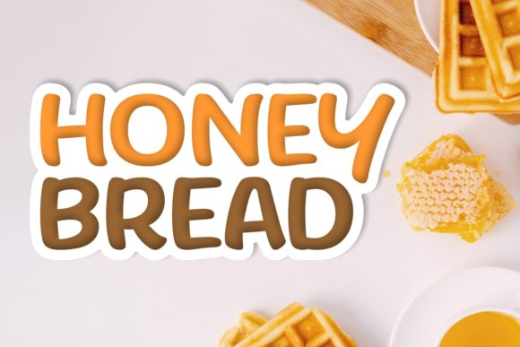 Honey Bread: A Paint Brushed Display Font for Bold Campaigns