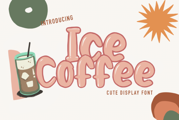 Ice Coffee: The Playful Display Font for Fun Branding Projects
