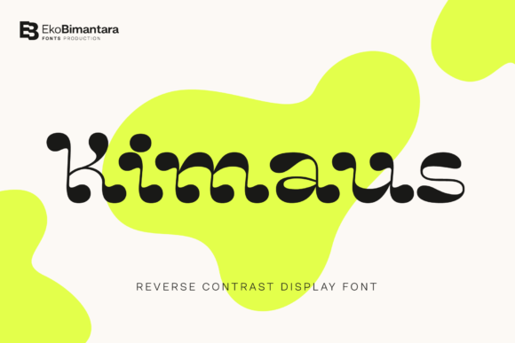 Kimaus: A Whimsical Display Font That Transforms Any Project