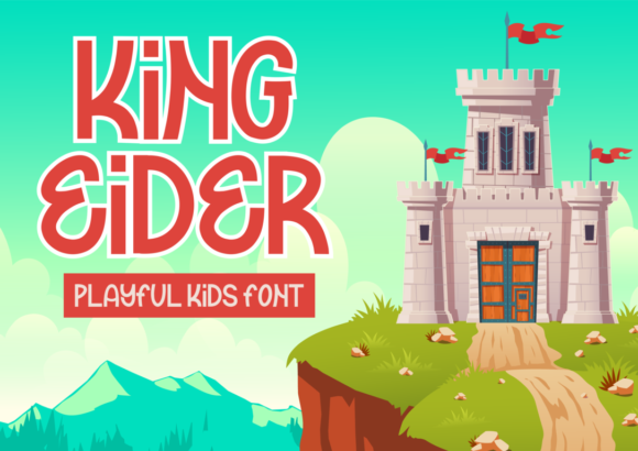 King Eider: A Playful Display Font for Standout Branding