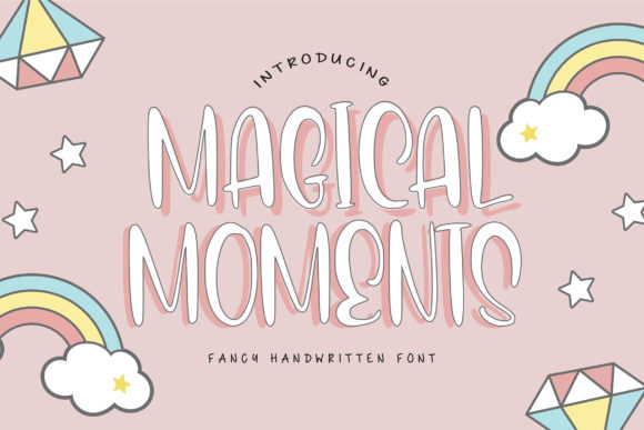 Magical Moments: A Playful Display Font for Consistent Branding