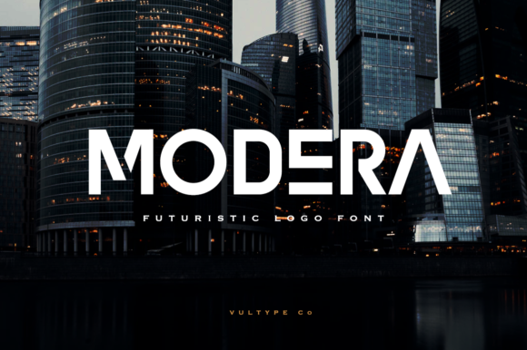 Modera Font Review: A Bold Display Typeface for Branding