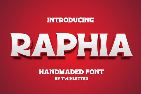 Raphia: The Playful Display Font for Editorial Design