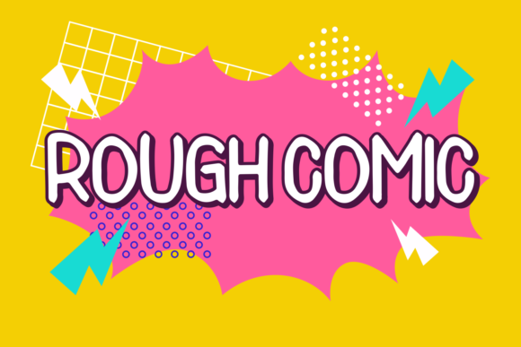 Rough Comic: The Trendy Display Font for Makers