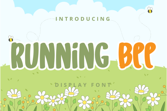 Running Bee: The Playful Font for Business Branding
