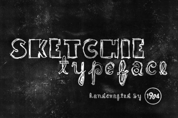 Sketchie Font Review: A Natural Hand-Lettered Display Typeface