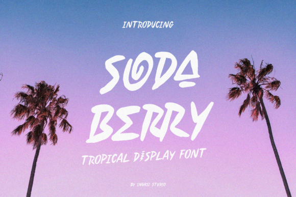 Soda Berry: A Cool and Casual Display Font for Web Designers