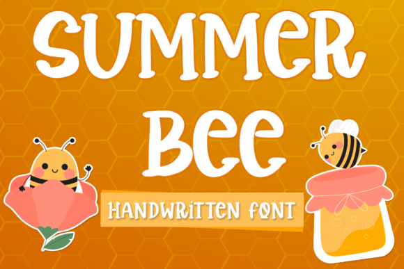 Summer Bee: A Playful Display Font for Editorial Joy