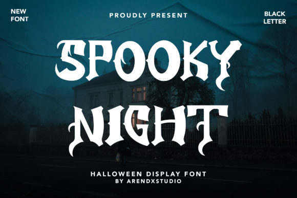 The Spooky Night Font: Your Essential Halloween Branding Tool