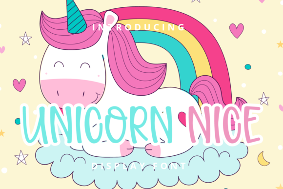 Unicorn Nice: A Chalkboard-Ready Display Font for Editorial Projects