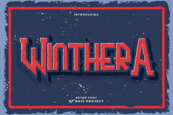 Winthera Display Font: Bold Typography for Business Branding